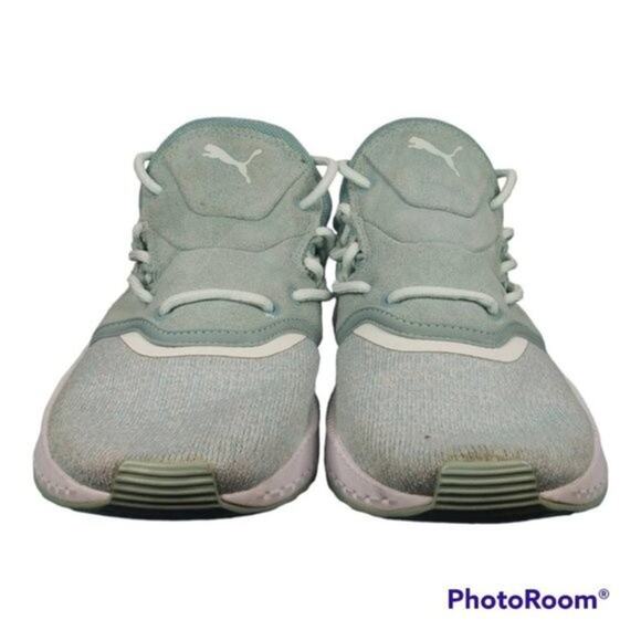 Puma TSUGI Shinsei Evo Women's Running Shoes Light Green Size 7.5 - Picture 3 of 7